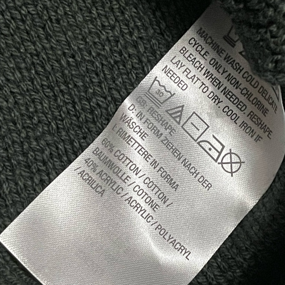 New Denim & Co Green Cable Knit Long Sleeve V neck Sweater MP - Picture 4 of 13